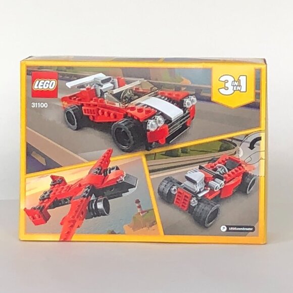 Lego Brand New Creator - Sports Car 31100 (hot rod & old-fashioned plane ) - Picture 9 of 10